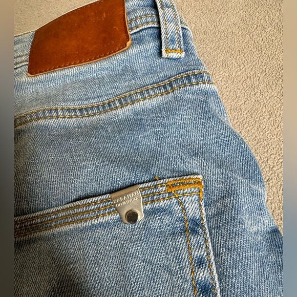 Zara Man Blue Denim Skinny Jeans Size 31 - Picture 6 of 16